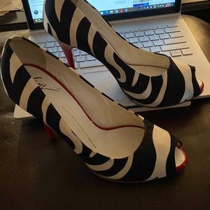 Giuseppe Zanotti Zebra Heels